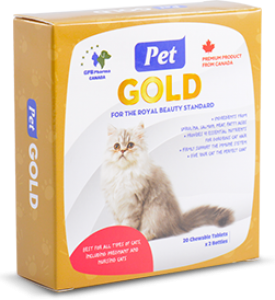 Pet Gold | Vitamin dưỡng lông mèo