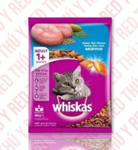 Whiskas hạt cho mèo lớn ( cá biển ) 350g