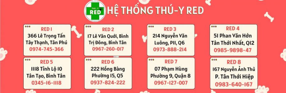 HỆ THỐNG CHI NHÁNH THÚ Y RED